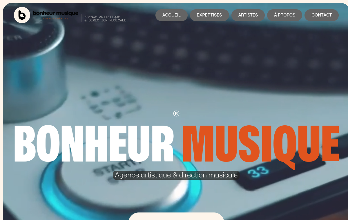 Site bonheurmusique.fr